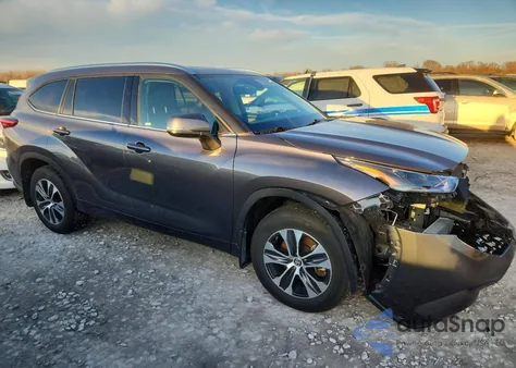 2021 Toyota Highlander Xle from USA, damaged, VIN 5TDGZRBH9MS071549